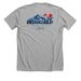 Support Jeffrey & Team Unshakeable&nbsp;, a Athletic Heather Premium Unisex Tee (back-view)