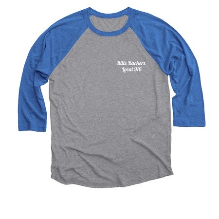 Shirts and Hoodies, a Vintage Royal and Premium Heather 3/4 Sleeve Baseball Tee