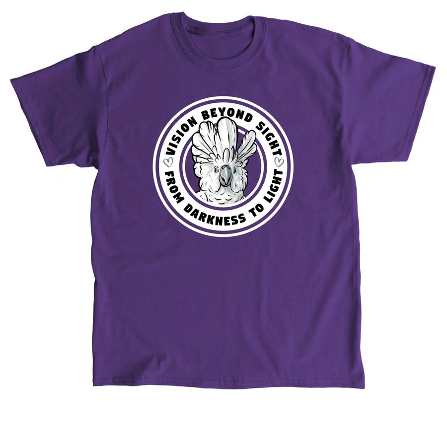 Boo's Vision Beyond Sight, a Purple Classic Unisex Tee