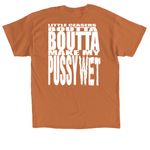 Pizza Pizza!, a Texas Orange Classic Unisex Tee (back-view)