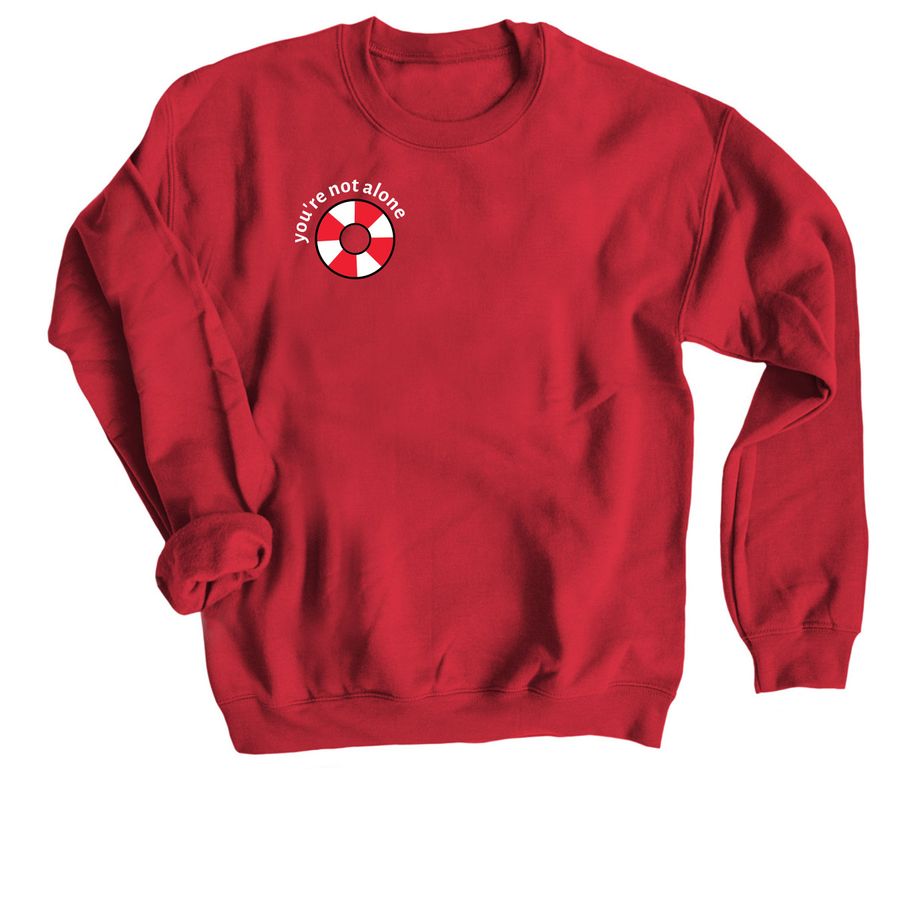 MHS Hope Squad Crewneck, a Red Crewneck Sweatshirt