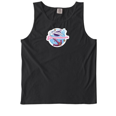 Tanks&nbsp;w/ Team Name, a Black Comfort Colors Tank Top
