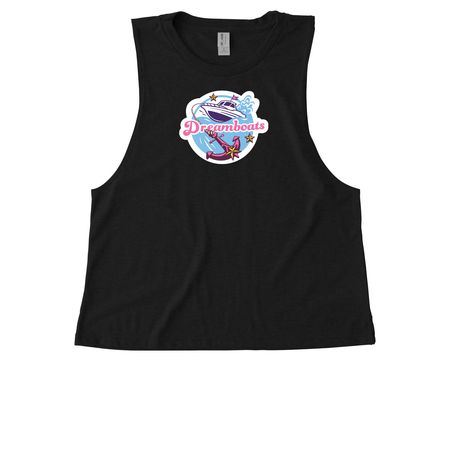 Tanks&nbsp;w/ Team Name, a Deep Black Allmade Eco Triblend Women?s Muscle Tank