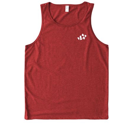BAR Tank Top, a Rise Up Red Allmade Eco Triblend Tank