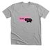 Saving Snouts Logo Tee, a Athletic Heather Premium Unisex Tee