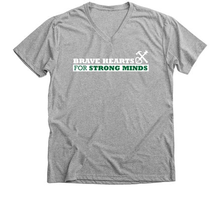 Family Shirt - Dougherty, a Athletic Heather Premium V-Neck Tee