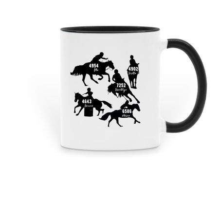 Rebrand DRE 25-26 Rodeo Team Mug, a Black Two-Tone Ceramic Mug
