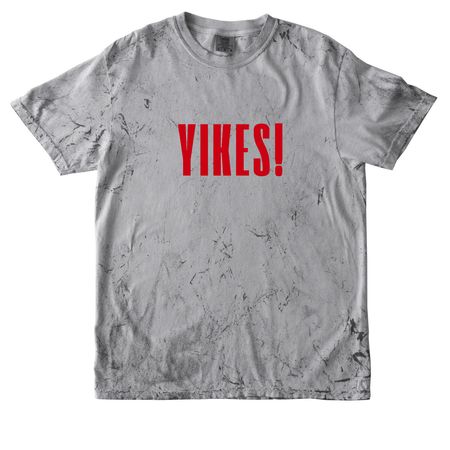 YIKES! Shirt, a Smoke Comfort Colors Colorblast Tee
