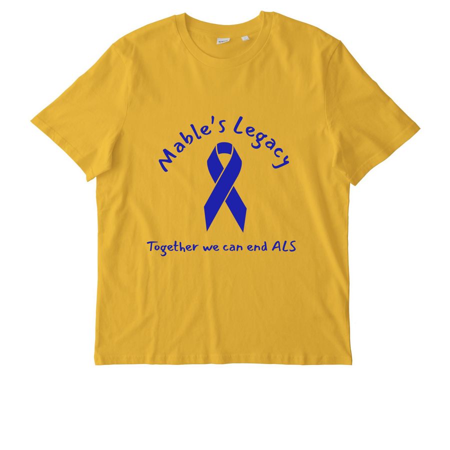 Mable?s Legacy End ALS, a Spectra Yellow Stanley/Stella Unisex Creator 2.0 Tee