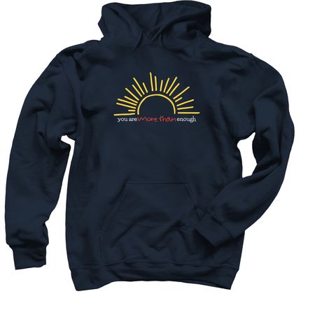 Sunrise Hoodies - Dark Colors, a Navy Pullover Hoodie