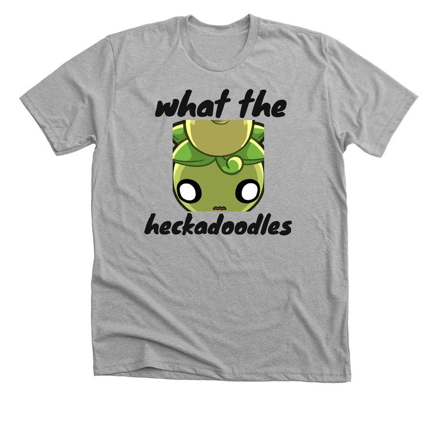 what the (limited drop), a Athletic Heather Premium Unisex Tee