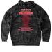 Shaktoolik Back to Back Black, a Black Camo Heavyweight Camo Pullover Hoodie (back-view)