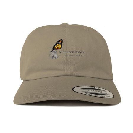 Monarch Books Merch- Hats, a Khaki Printed Classic Baseball Cap