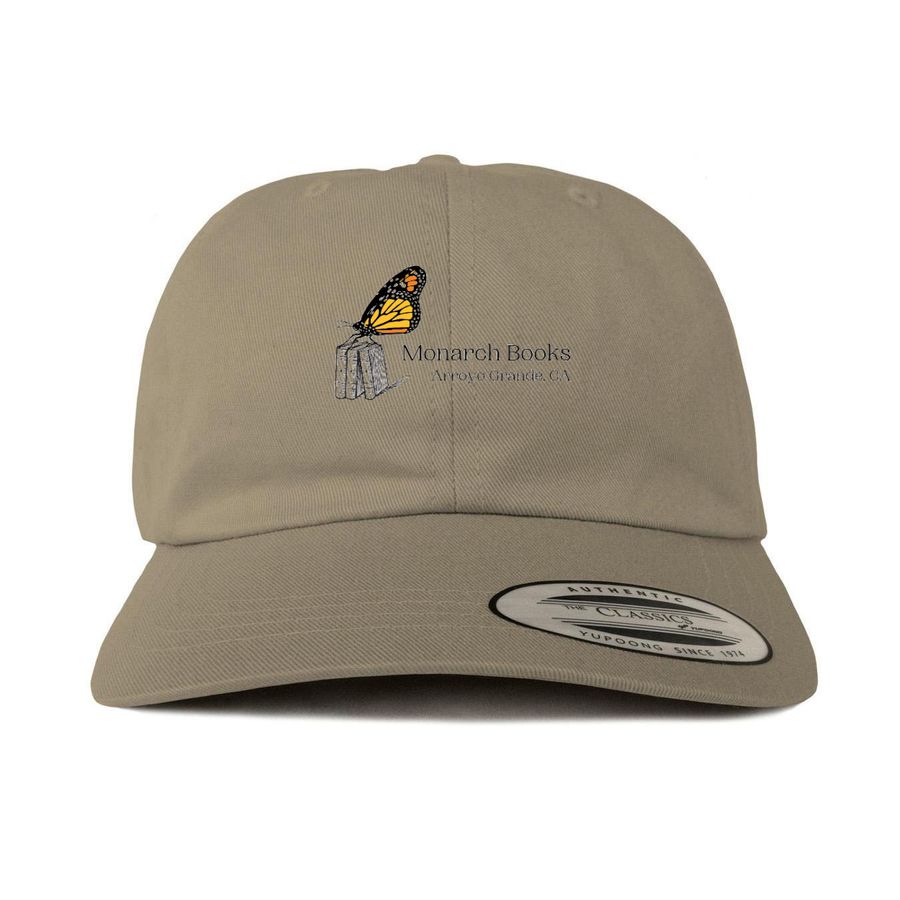 Monarch Books Merch- Hats, a Khaki Printed Classic Baseball Cap
