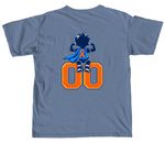 Otto Strong&nbsp;, a Blue Jean Comfort Colors Unisex Tee (back-view)