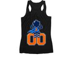 Otto Strong&nbsp;, a Black Women's Racerback (back-view)