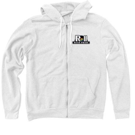 Conference Unleashed PRIDE Inverted Zip, a White Zip Up Hoodie