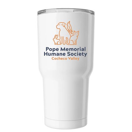 PMHS-CV Tumbler, a White Insulated Tumbler