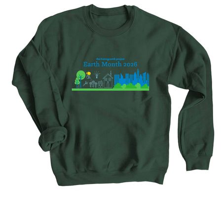 NEW Earth Month Series, a Forest Crewneck Sweatshirt