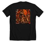 TC Halloween 2, a Solid Black Blend Premium Unisex Tee (back-view)