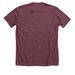 34th Annual Teddy Bear Ride, a Heather Maroon Premium Unisex Tee (back-view)