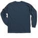 Kisatchie Wild Horses - Moon, a Navy Classic Long Sleeve Tee (back-view)