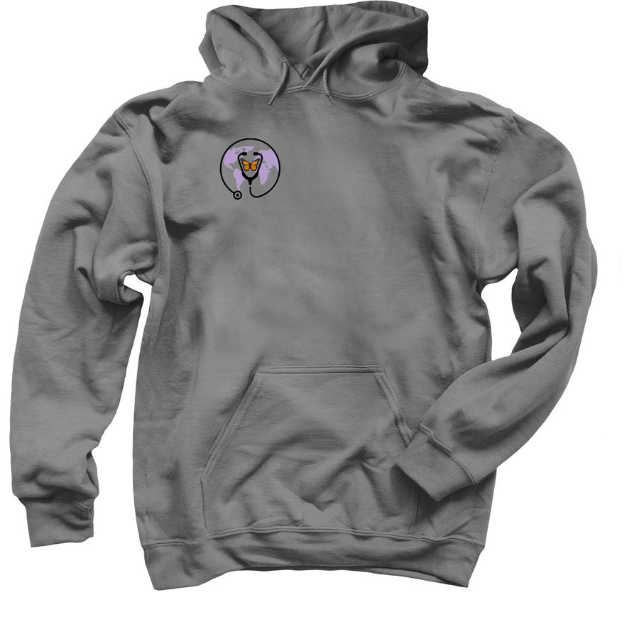 Mobile Migrant Health Team, a Charcoal Pullover Hoodie