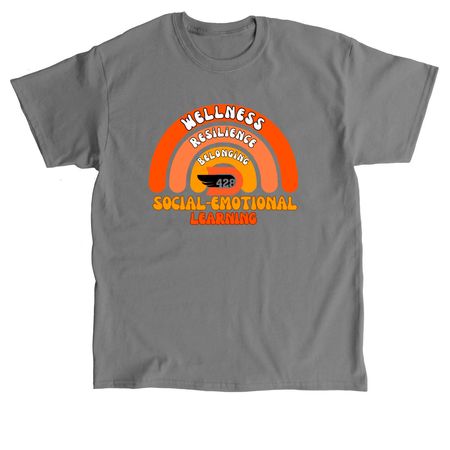 D428 MTSS/SEL, a Charcoal Classic Unisex Tee