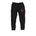 Law Merch Joggers (white lettering), a Black Midweight Fleece Joggers