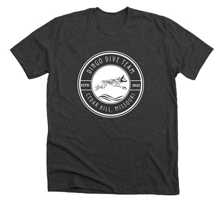 Simon!, a Dark Grey Heather Premium Unisex Tee