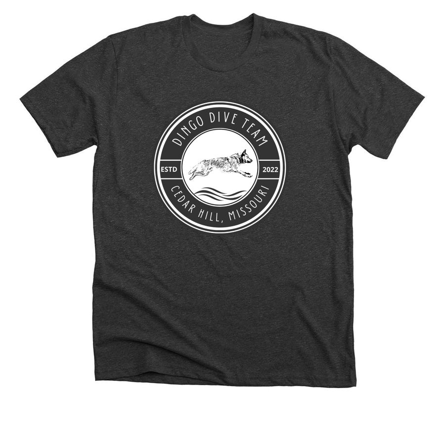 Simon!, a Dark Grey Heather Premium Unisex Tee