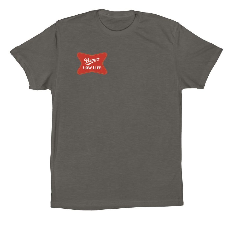 Low Life, a Asphalt Premium Cotton Tee