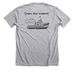 Small But Mighty, a Athletic Heather Premium Unisex Tee (back-view)