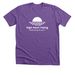 High Tech Rising, a Heather Team Purple Premium Unisex Tee