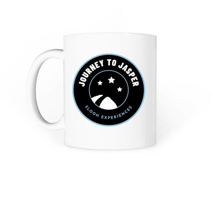 JOURNEY TO JASPER MUG, a White Coffee Mug