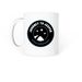 JOURNEY TO JASPER MUG, a White Coffee Mug (back-view)