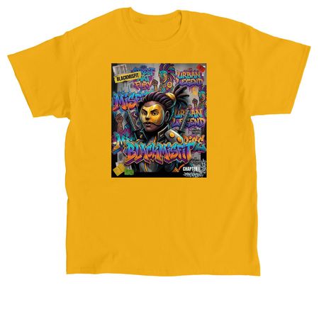 BlackMisfit (SuperHero), a Gold Classic Unisex Tee