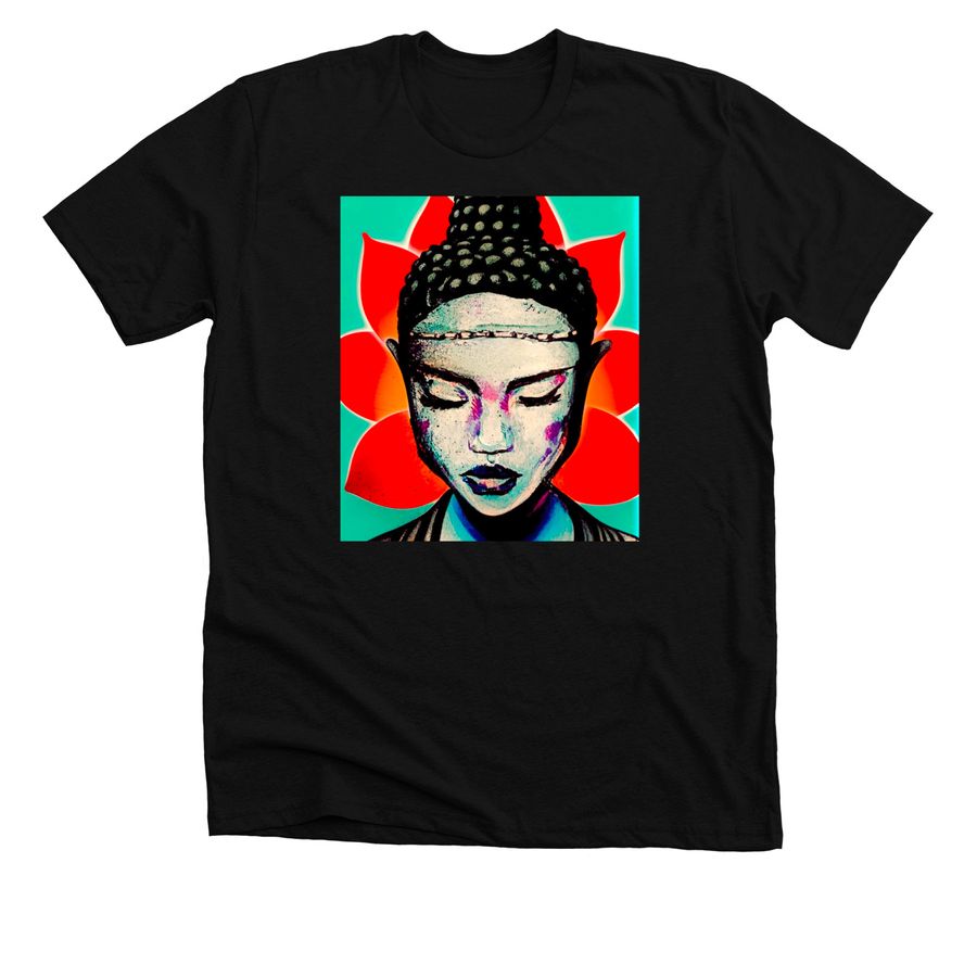 Saint Fleur, a Solid Black Blend Premium Unisex Tee