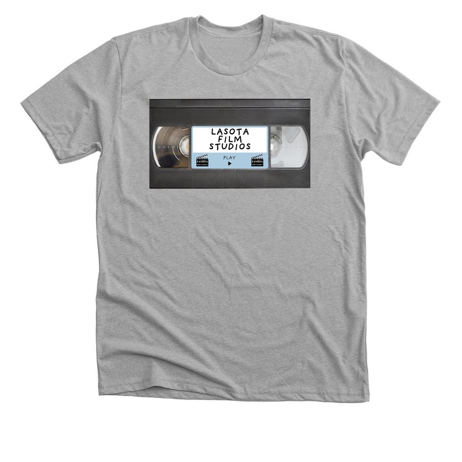 VHS Tee, a Athletic Heather Premium Unisex Tee