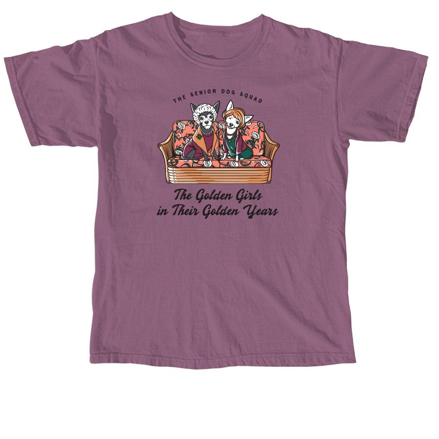 SDS - The Golden Girls, a Berry Comfort Colors Unisex Tee