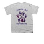 National Action Week for Animals 2026, a Sport Grey Youth Unisex Tee (back-view)
