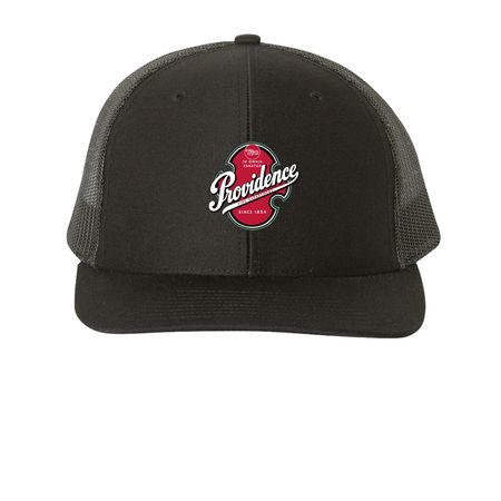 "Beer Run" Hats, a Black Printed Snapback Trucker Cap