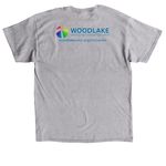 WUMC Inclusion 2026, a Sport Grey Classic Unisex Tee (back-view)