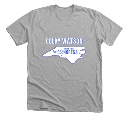 Elect Colby Watson for US Congress&nbsp;, a Athletic Heather Premium Unisex Tee