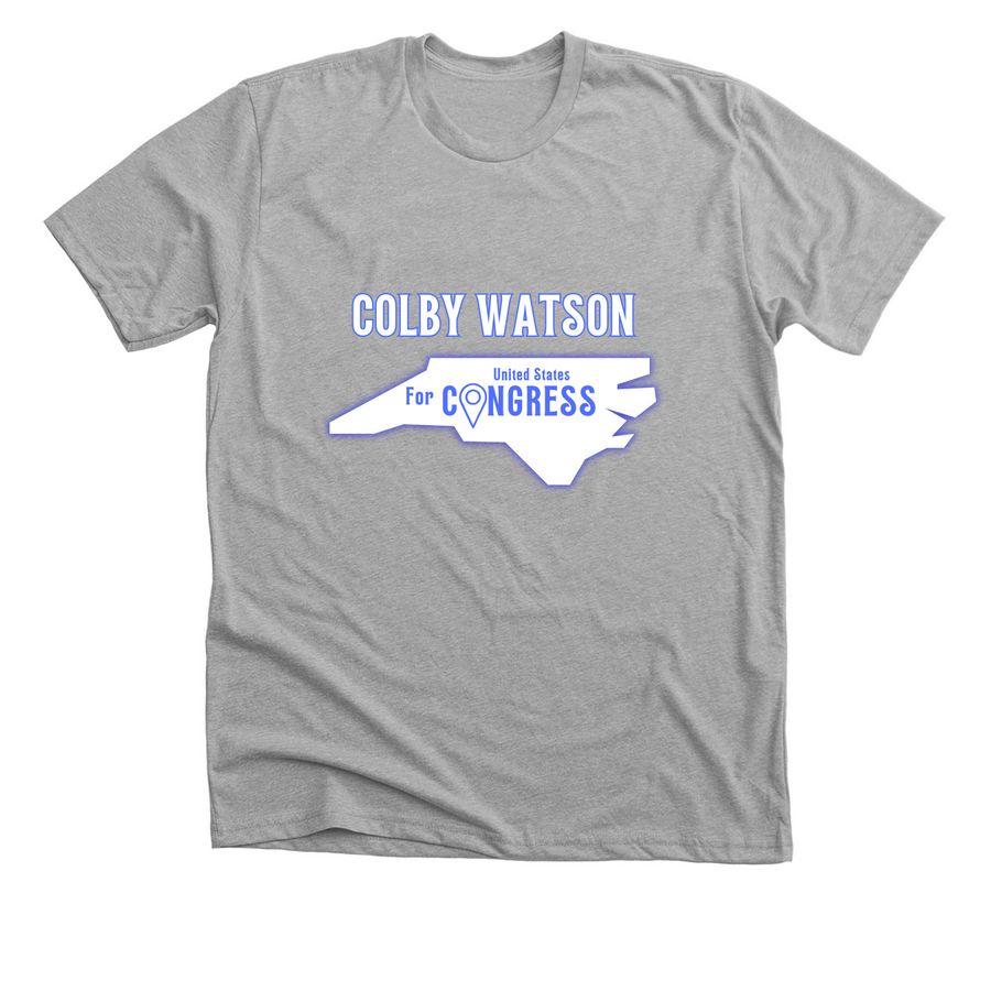 Elect Colby Watson for US Congress&nbsp;, a Athletic Heather Premium Unisex Tee