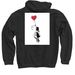Saylor Mae Strong&nbsp;, a Black Pullover Hoodie (back-view)