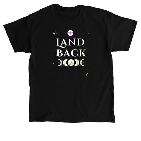 LAND BACK hoodies & tees, a Black Classic Unisex Tee