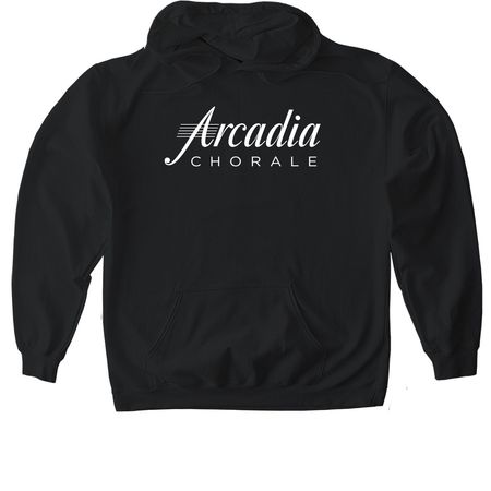 Arcadia Chorale Tees & Hoodies, a Black Gildan Softstyle Pullover Hoodie