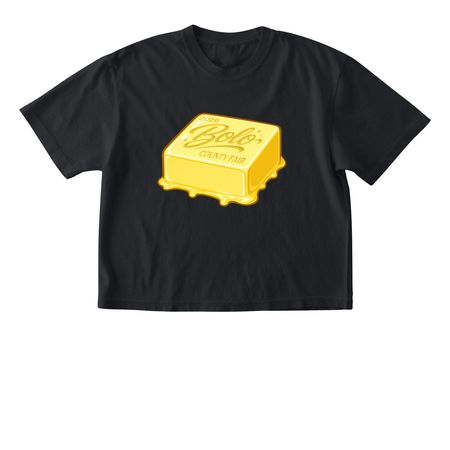 BoloCountyFairShirts, a Black Comfort Colors Boxy Tee