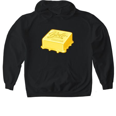 BoloCountyFairShirts, a Black Gildan Softstyle Pullover Hoodie